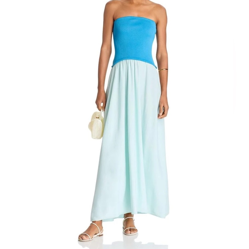 Solid & Striped Strapless Soglio Dress